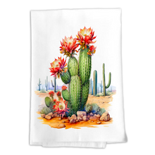 Load image into Gallery viewer, Cactus Floral Dish Towel
