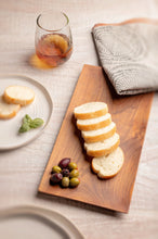 Load image into Gallery viewer, Bali Teak Rectangular Serving Tray
