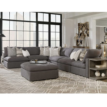 Load image into Gallery viewer, Six-Piece Modular Gray Sectional Sofa
