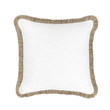 Load image into Gallery viewer, Cara Fringe Cotton &amp; Linen 24" Pillow
