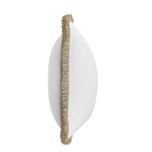 Load image into Gallery viewer, Cara Fringe Cotton &amp; Linen 24" Pillow
