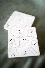 Load image into Gallery viewer, Ghost Halloween Marble Coaster
