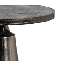 Load image into Gallery viewer, Strumm Black Aluminum 20" Round End Table
