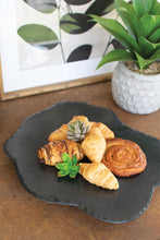 Load image into Gallery viewer, Black Limestone Lazy Susan
