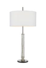 Load image into Gallery viewer, Hudson Nickel &amp; Seeded Glass Lamp Collection
