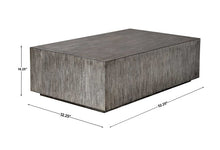 Load image into Gallery viewer, Gray Metallic Cocktail/End Table Collection
