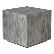 Load image into Gallery viewer, Gray Metallic Cocktail/End Table Collection
