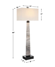 Load image into Gallery viewer, Marble Buffet Lamp
